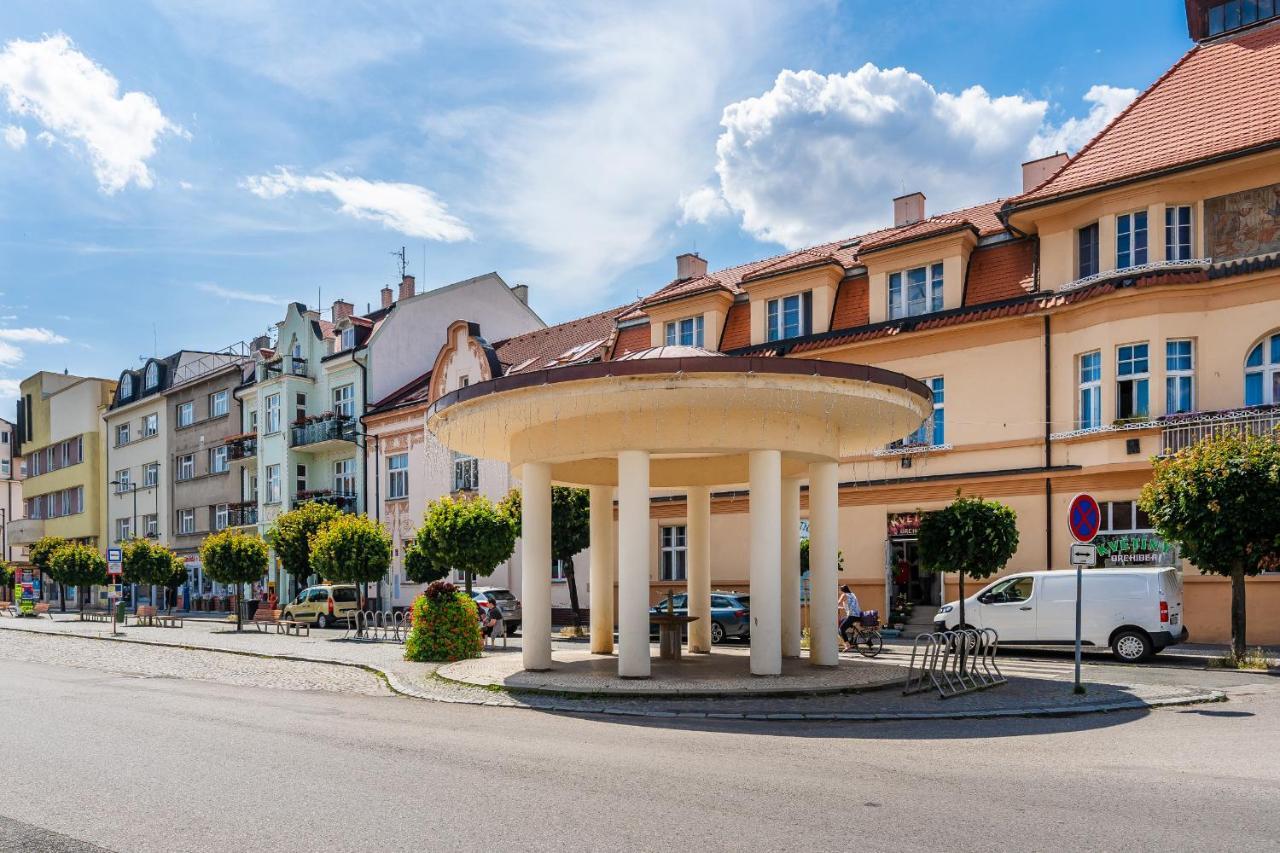Apartman Riegrovo Namesti 波杰布拉迪 外观 照片