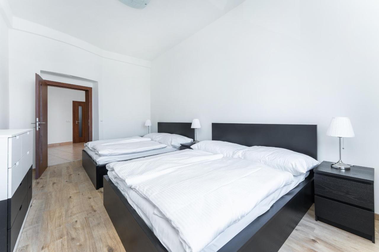 Apartman Riegrovo Namesti 波杰布拉迪 外观 照片